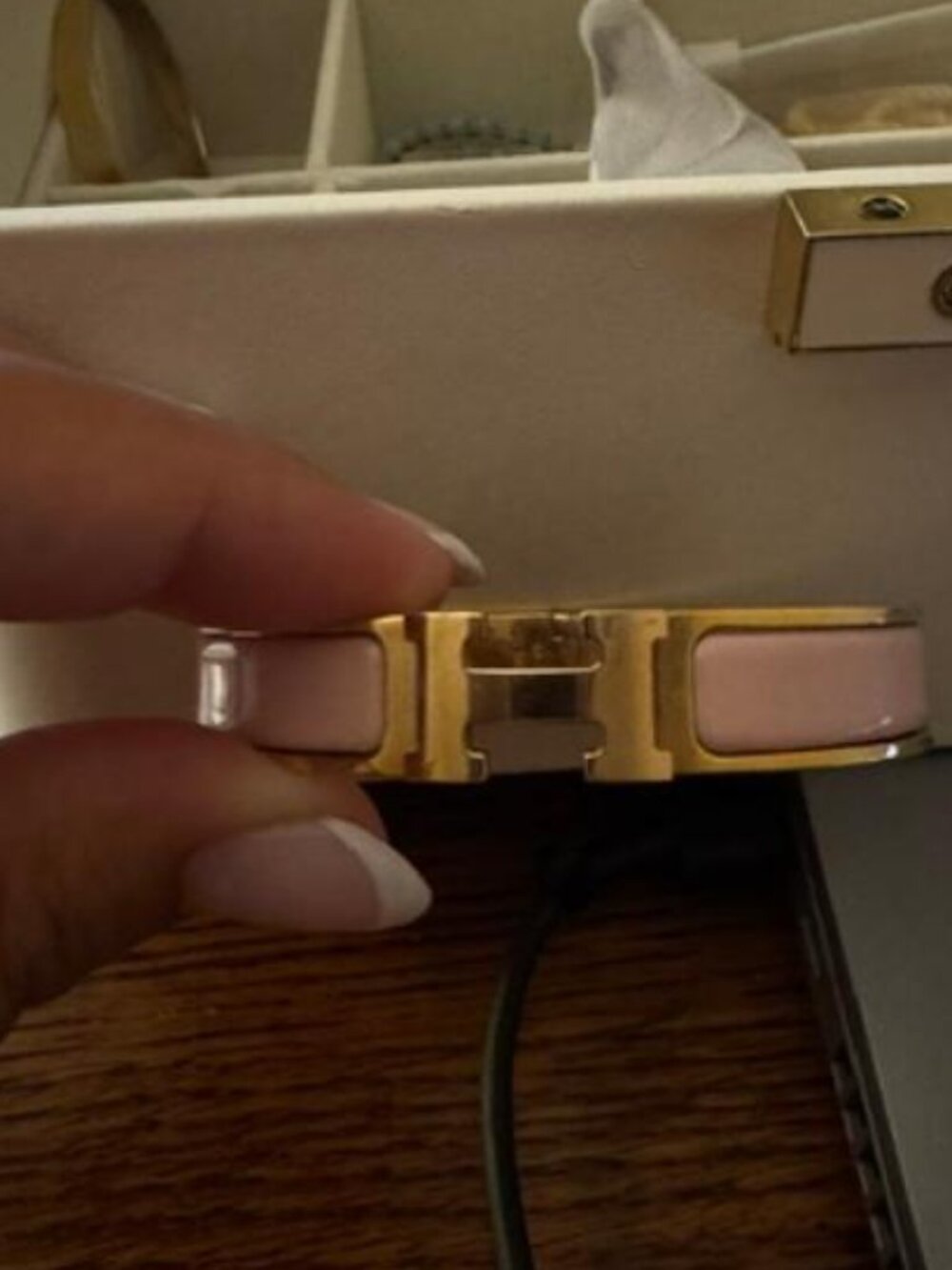 Hermes Clic H Bracelet.  100% Authentic.  Worn only a handful of times.